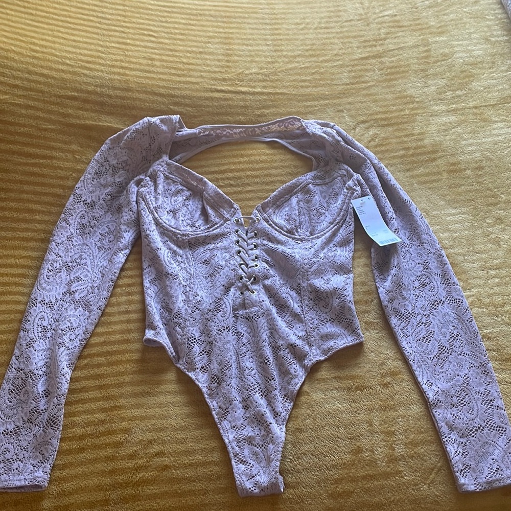 Urban Outfitters Out From Under Luna Paisley Bodysuit *NWT